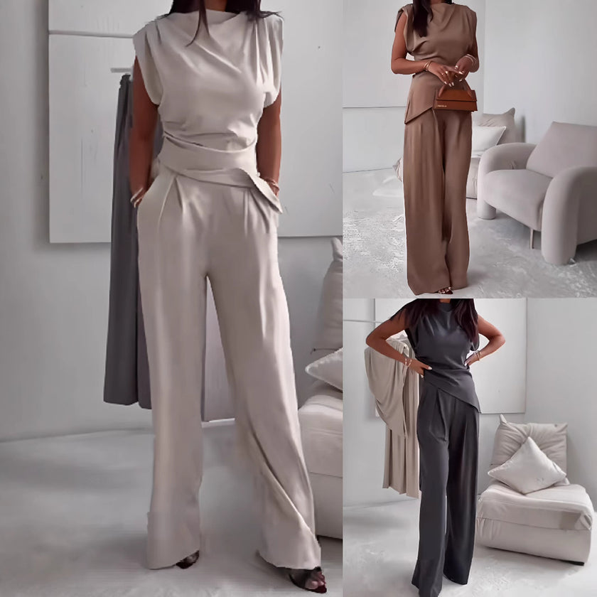 women 2 piece pants set