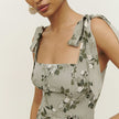 Women's floral summer dress