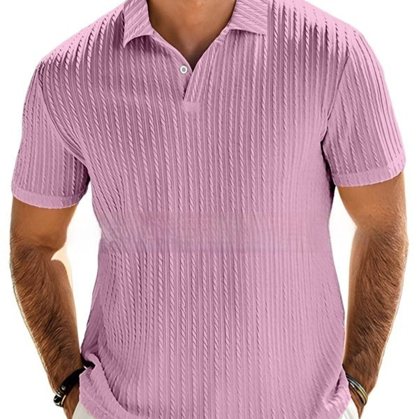 Men’s Summer Candy Color Knitted Sweater – Lightweight Casual Knit Top
