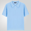 Men’s Casual Solid Color Short Sleeve Shirt – Loose Fit Lapel Summer Button-Up Top