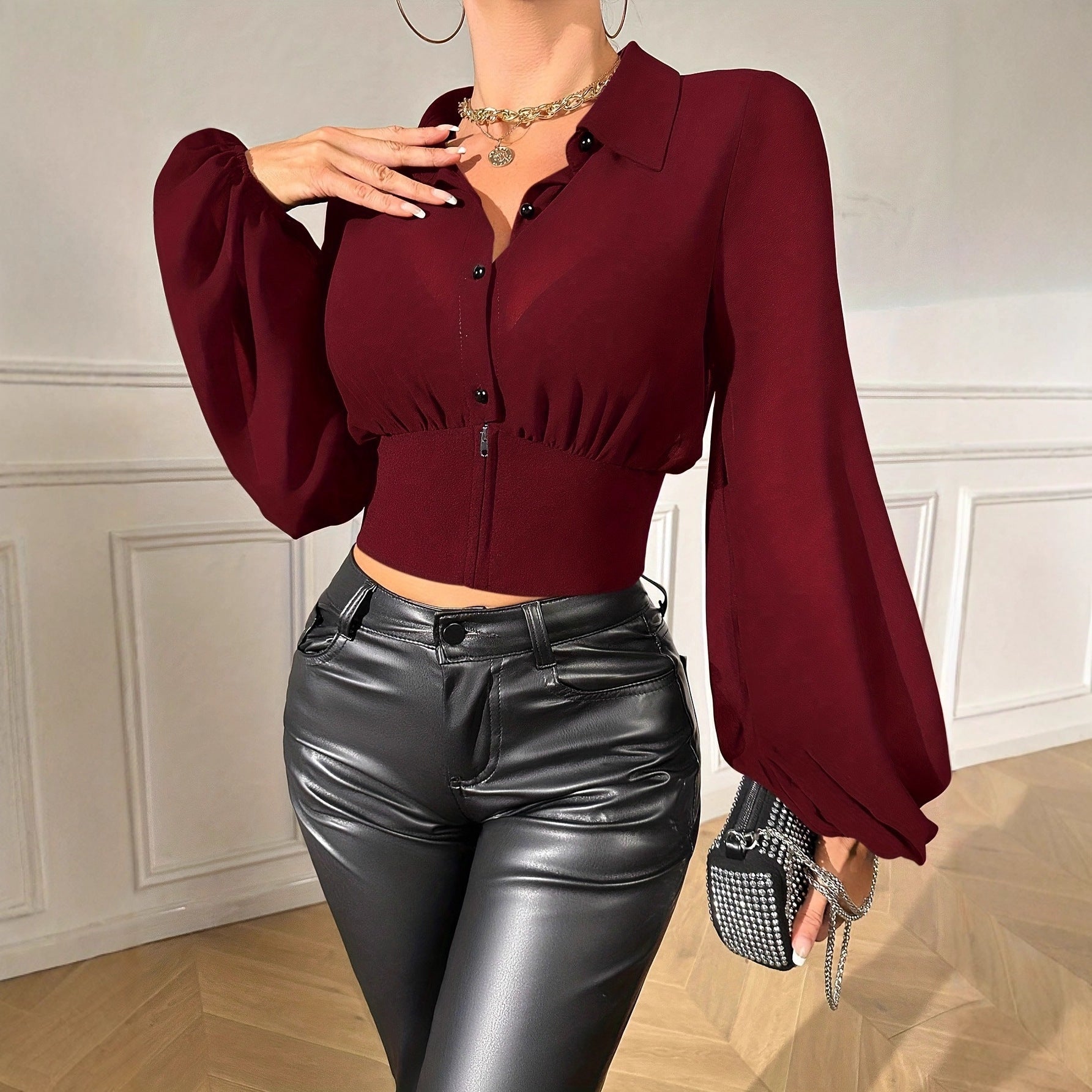 New Stylish Elegant  Womens Shirt
