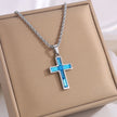 Style Diamond Cross Necklace Unique No Color Fading