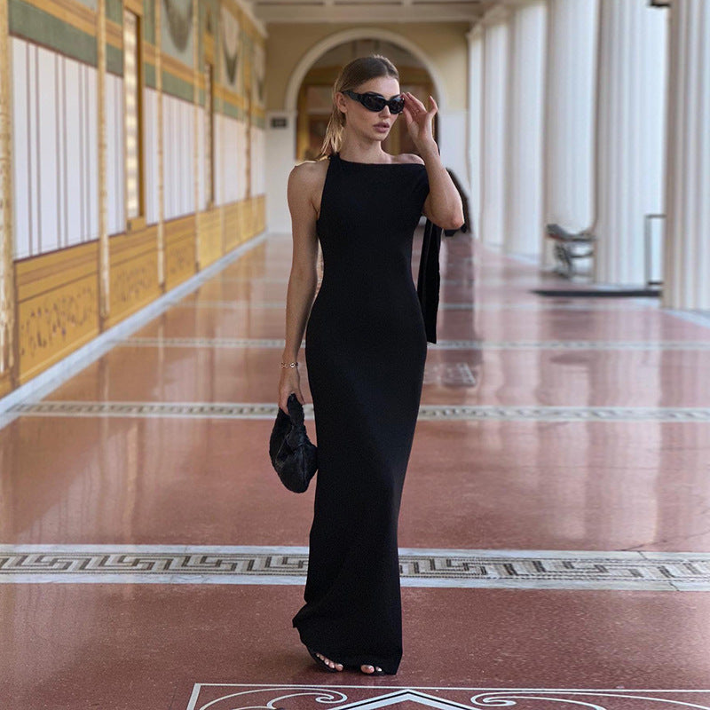 Long Dress Ins Fashion Slim Sleeveless Dresses