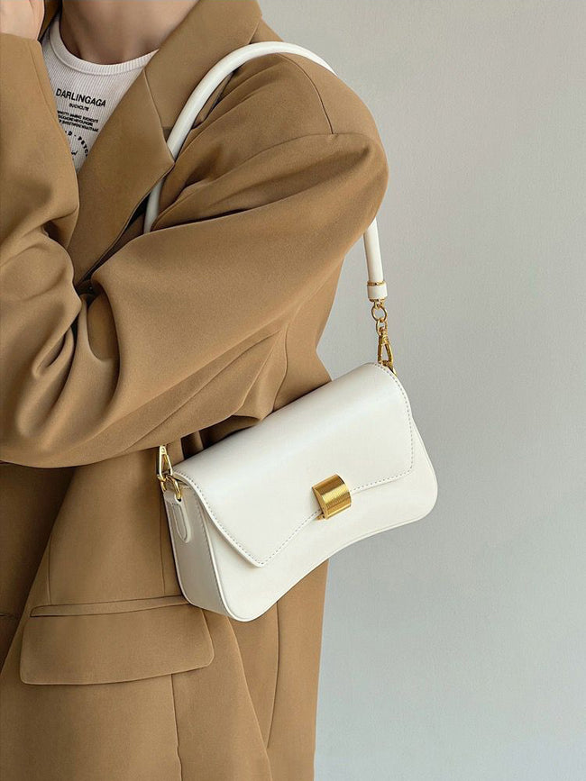 Women’s Vintage One-Shoulder Crossbody Bag – Small Underarm Purse for Everyday