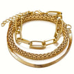 Multi-layer Bracelet Creative Retro 3-piece Set