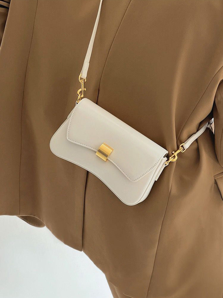 Women’s Vintage One-Shoulder Crossbody Bag – Small Underarm Purse for Everyday