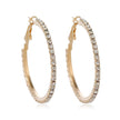 European And American Fashion Shiny C-shaped Earrings