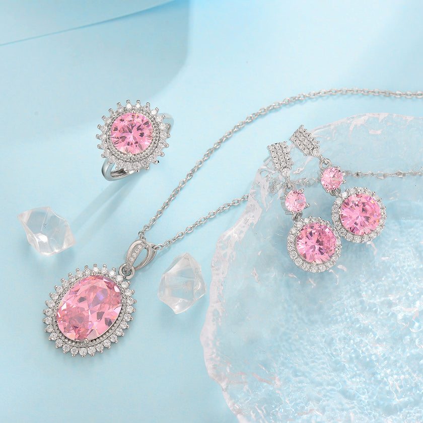 Versatile Three-Piece Gemstone Set