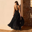 Summer Polka Dot Halterneck Dress for Women – Backless Sexy Beach Sundress