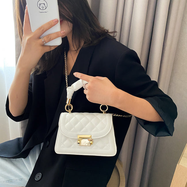 Korean Style PU Leather Shoulder Messenger Bag – Trendy Crossbody Bag for Everyday Use