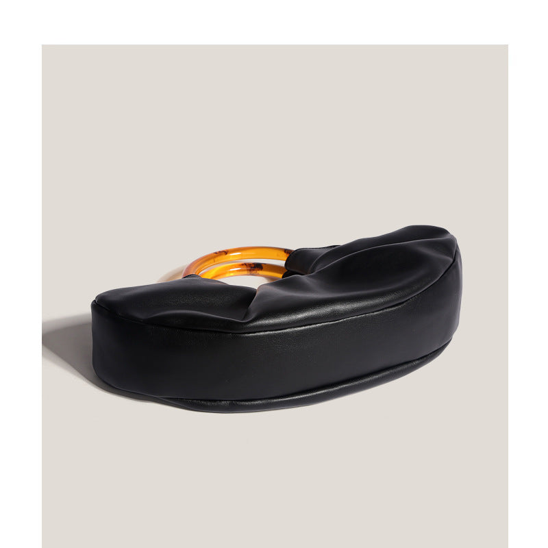 Niche Horn Bag Net Red Acrylic Ring Handbag