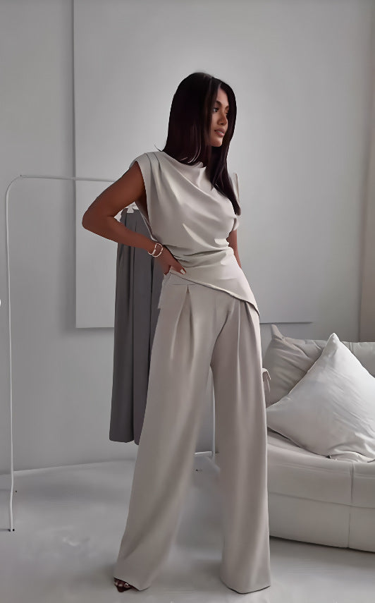 women 2 piece pants set