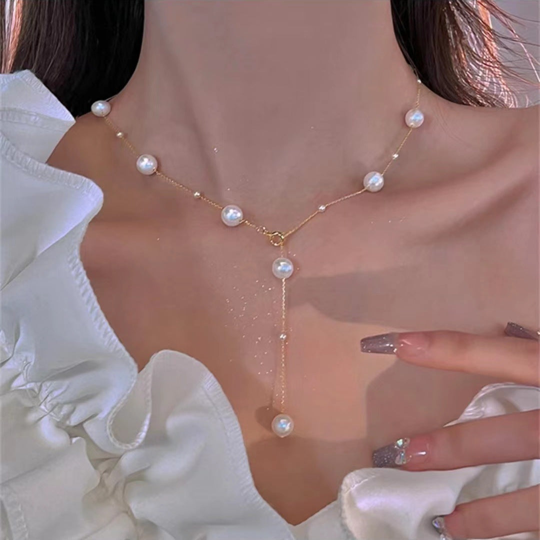 Pearl Necklace For Women Fashion