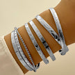 Bracelet Set Creative Simple Temperament Lady Twisted Hip Hop Style Bracelet
