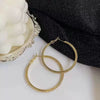 European And American Fashion Shiny C-shaped Earrings