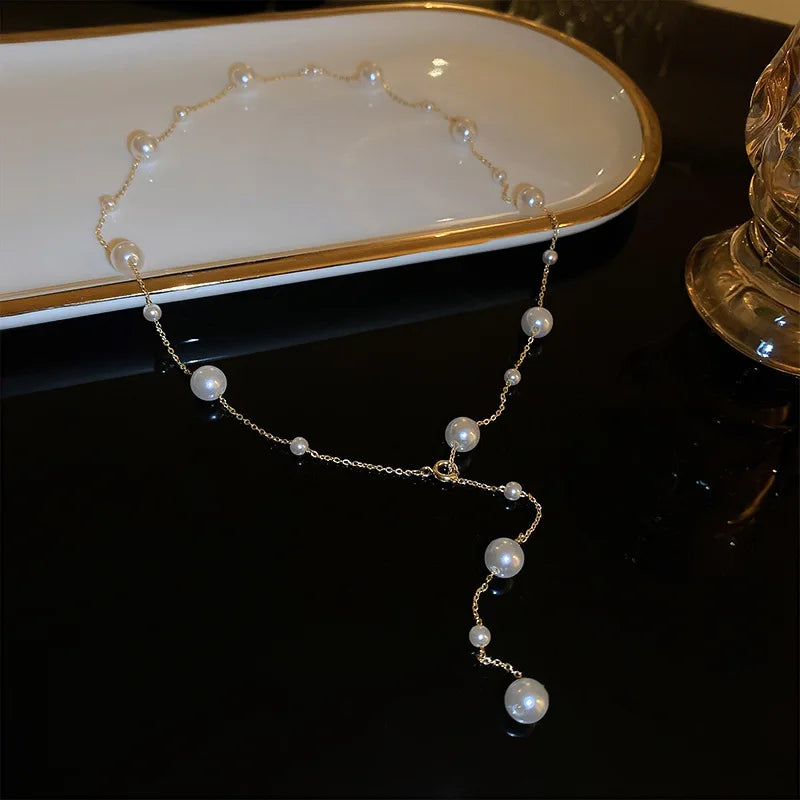 Pearl Necklace For Women Fashion