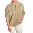 Mens Chunky Solid-Color Sweater For FallWinter