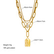 Fashion Jewelry Layered Face Portrait Chain Choker