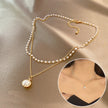 Double-layer Pearls Necklace