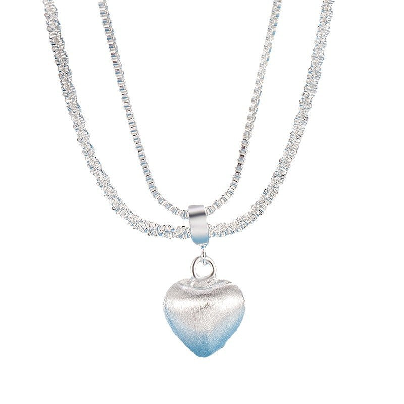 Heart Pendant Necklace For Women