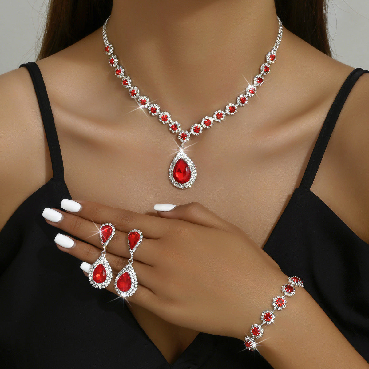 Fashion Jewelry Bridal Jewelry Suit Necklace