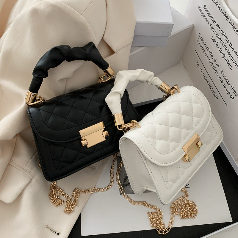Korean Style PU Leather Shoulder Messenger Bag – Trendy Crossbody Bag for Everyday Use