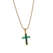 Style Diamond Cross Necklace Unique No Color Fading