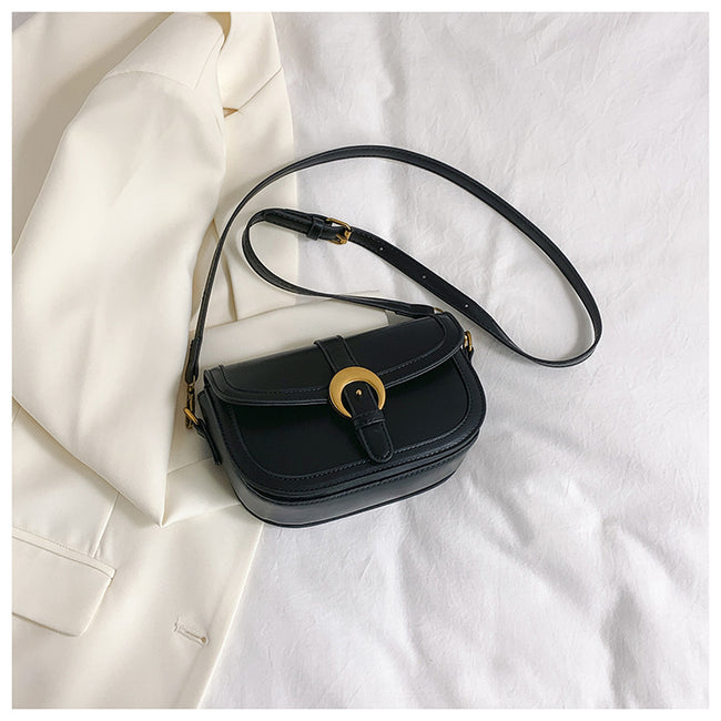 Retro High-grade Fashion Crossbody Saddle Bag