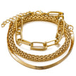 Multi-layer Bracelet Creative Retro 3-piece Set