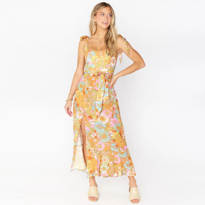 Women's floral summer dress