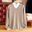 Men's Slimming Crew-neck Long-sleeve Pullover Sweater
