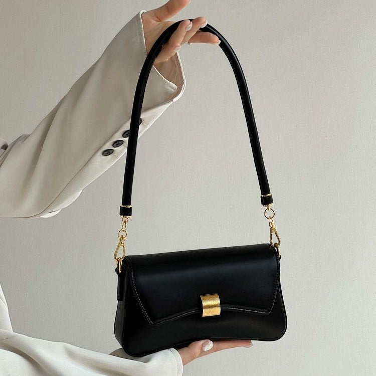 Women’s Vintage One-Shoulder Crossbody Bag – Small Underarm Purse for Everyday