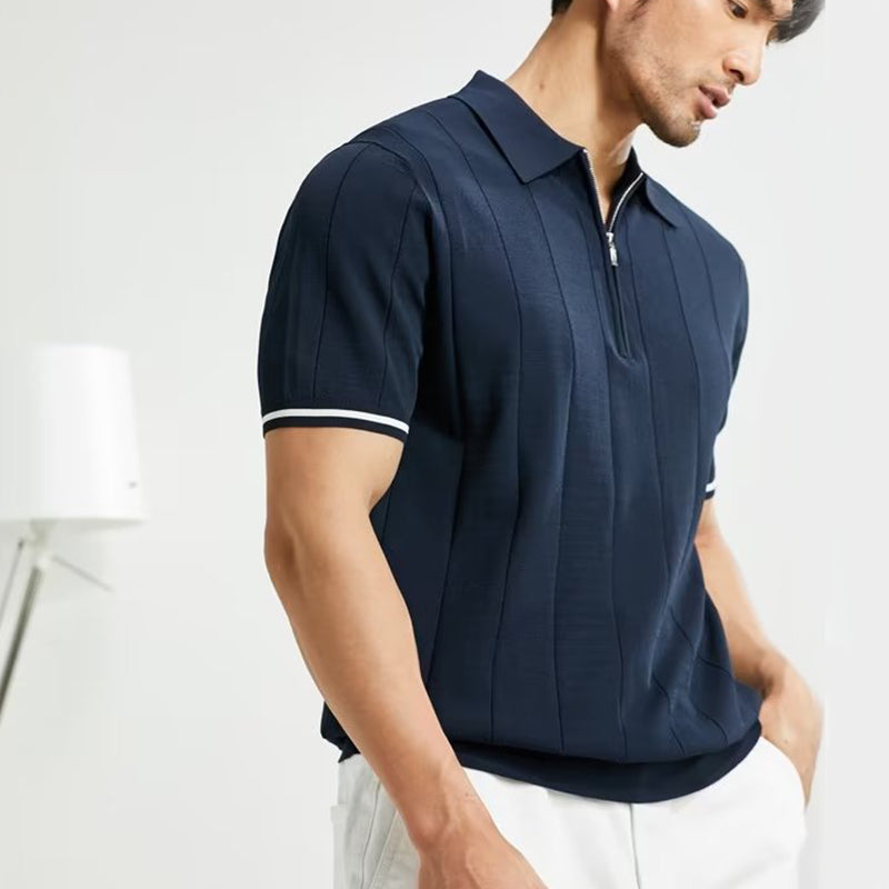 Fashion Short-sleeved Polo Shirt