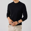 Mens Multi-Color Thickened Knit Sweater