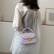 Korean Style PU Leather Shoulder Messenger Bag – Trendy Crossbody Bag for Everyday Use