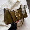 Women’s One-Shoulder Baguette Bag – Spring Versatile Fashion, Special-Interest Design, High-Quality Underarm Purse