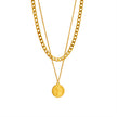 Coin Pendant Necklace For Women