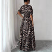 V-neck Long Dress European And American Style