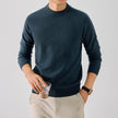 Mens Multi-Color Thickened Knit Sweater