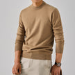 Mens Multi-Color Thickened Knit Sweater